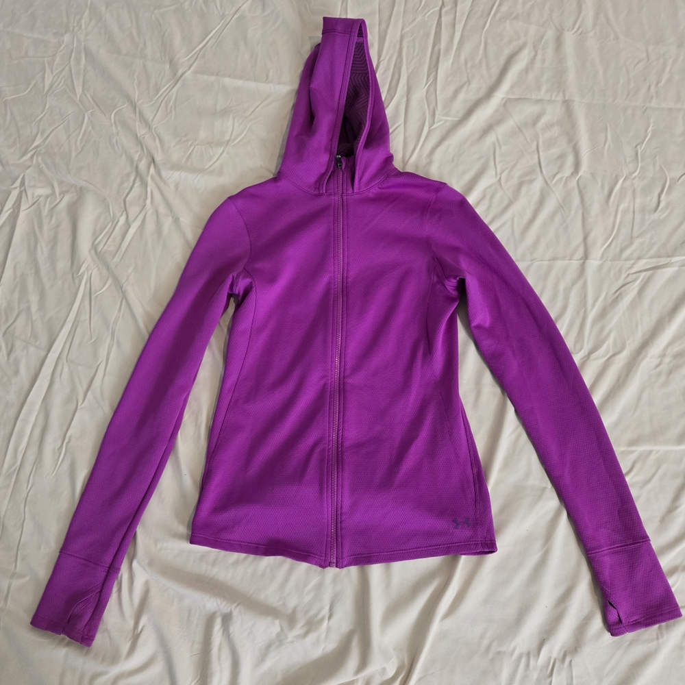 Under Armour Women's Bold Purple Zip-Up Jacket
